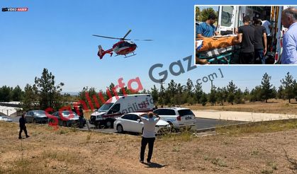 Şanlıurfa'ya ambulans helikopterle kritik hasta sevki