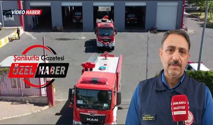 Şanlıurfa İtfaiyesinden vatandaşlara çağrı: Acil hatları bilinçli kullanın