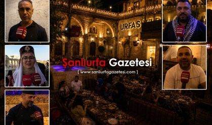 Şanlıurfa Sıra Geceleri Turistlerin Yeni Gözdesi Oldu