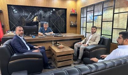 HÜDA PAR Şanlıurfa Teşkilatından Şanlıurfa Gazetesi'ne Ziyaret