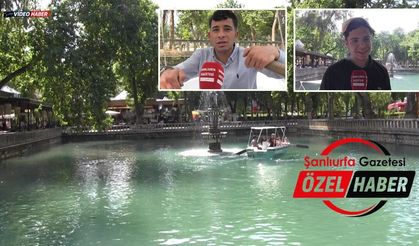 Balıklıgöl’de Sandal Sefası: Ayn-ı Zeliha Gölü’ne Yoğun İlgi
