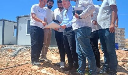 Bozova'daki 50 Yataklı Öğretmenevi İnşaatı Sürüyor