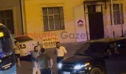 Şanlıurfa Haliliye’de Halk Otobüsü ile Taksi Çarpıştı