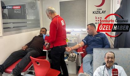 Şanlıurfa’da kan bağışı çalışmaları sürüyor
