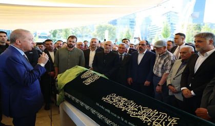 Cumhurbaşkanı Recep Tayyip Erdoğan, AK Parti Milletvekili Emin Önen’in kızının cenaze törenine katıldı