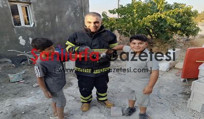 Şanlıurfa İtfaiyesinden yüreklere dokunan kurtarış: “Ölmekten son anda kurtarıldı”