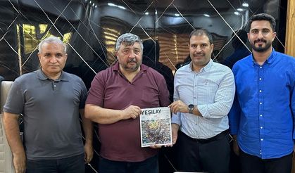 Yeşilay’dan Şanlıurfa Gazeteciler Derneği’ne Ziyaret: Gündem Bağımlılıkla Mücadele