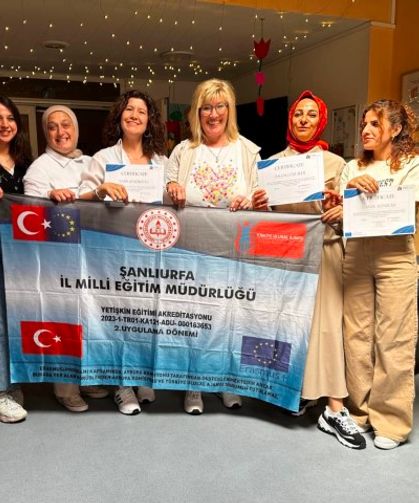 Şanlıurfa Siverekli Öğretmenler Almanya’da Eğitim Aldı
