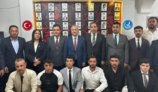 MHP Genel Başkan Yardımcısı Yurdakul'dan  Şanlıurfa Ülkü Ocaklarına ziyaret