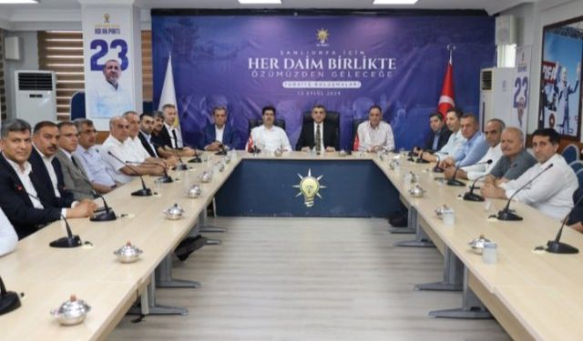 Memursen'den AK Parti İl Başkanı Günbeği'ye ziyaret