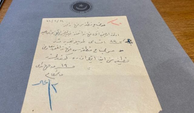 Gazi Mustafa Kemal Atatürk"ün Çanakkale"deki El Yazısı Emirleri Kitaplaştırıldı