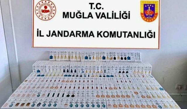 Menteşe'de 1 milyon liralık gümrük kaçağı kozmetik operasyonu