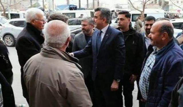 AK Parti Şanlıurfa İl Başkanı M. İlhami Günbeği Halfeti'yi Ziyaret Etti