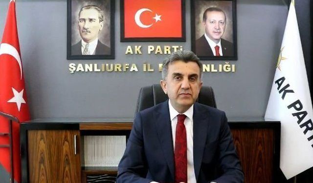 AK Parti Şanlıurfa İl Başkanı Günbeği’nden Oda Başkanlarına Tebrik Mesajı