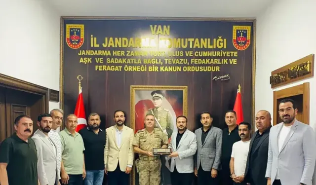 Şanlıurfa Haliliye İlçe Başkanı Bağmancı’dan Van’daki Jandarma Komutanına Ziyaret!