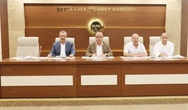 Şanlıurfa Ticaret Borsası’nda Ağustos Ayı Olağan Meclis Toplantısı Gerçekleştirildi