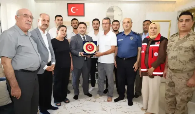 Şanlıurfa Haliliye Protokolünden Gazilere Anlamlı Ziyaret