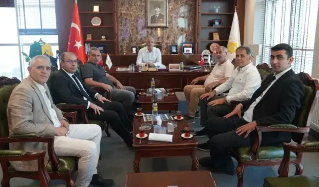 Serhat Karadağ, Denetimli Serbestlik Müdürü Tarık Tekin’i Ağırladı