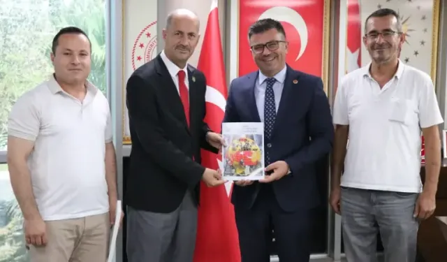 Şehit ve Gazi Aileleri Derneği'nden Gençlik ve Spor İl Müdürü Yazıcı’ya Ziyaret