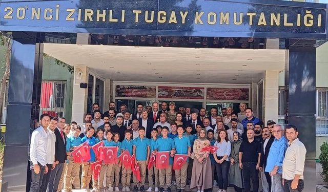 Şanlıurfa'da Gaziler Günü Öncesi Anlamlı Buluşma