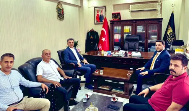 Şanlıurfa AK Parti İl Başkanı Günbegi’den Sezai Canbek’e Ziyaret!