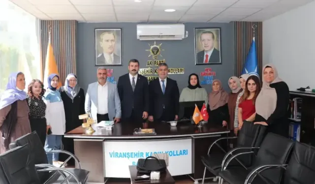 AK Parti Şanlıurfa Milletvekili Eyyüpoğlu’ndan Teşkilat Ziyareti!