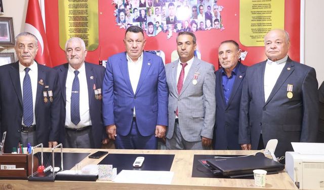 MHP Milletvekili Özyavuz’dan Gaziler ve Şehit Aileleri Derneği’ne Ziyaret