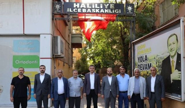 AK Parti Şanlıurfa İl Başkanı Günbeği Haliliye Teşkilatıyla Buluştu!