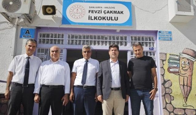 MEMUR-SEN Şanlıurfa İl Temsilcisi Coşkun Fevzi Çakmak İlkokulu’nu Ziyaret Etti!