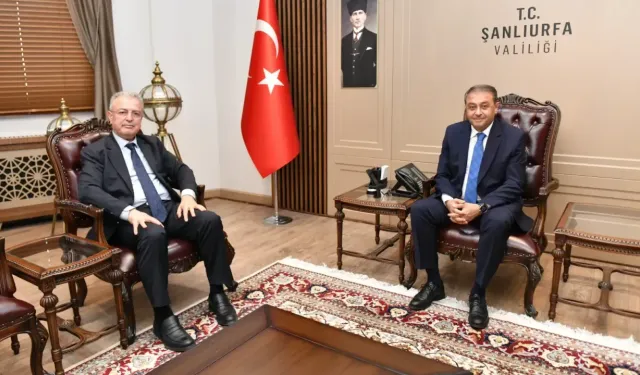 Cumhurbaşkanlığı Kurul Üyesi Şanlıurfa Valisi’ni Ziyaret Etti!