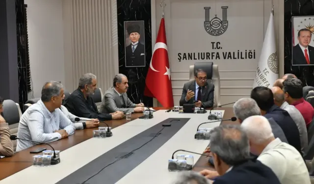 Şanlıurfa Valisi Şıldak Halkın ve Muhtarların Taleplerini Dinledi!