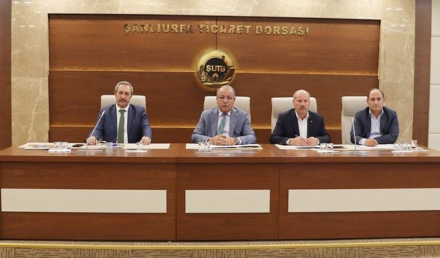 Şanlıurfa Ticaret Borsası Ekim Ayı Olağan Meclis Toplantısı Gerçekleştirildi