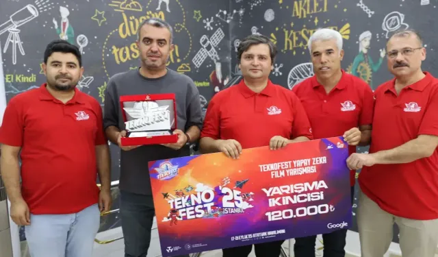 Şanlıurfalı Öğretmenlerin Yapay Zekâyla Hazırladığı Film TEKNOFEST’te Ödül Aldı