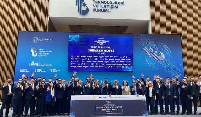 BTK 5G Yetkilendirme İhalesi 3,5 Milyar Dolara Tamamlandı!