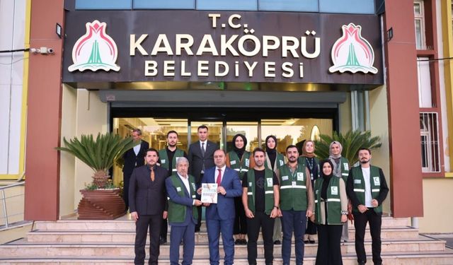 Yeşilay Şanlıurfa Şubesi’nden Karaköprü Belediye Başkanı Nihat Çiftçi’ye Ziyaret