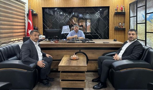 AK Parti Karaköprü Teşkilatından Şanlıurfa Gazeteciler Derneği’ne Ziyaret