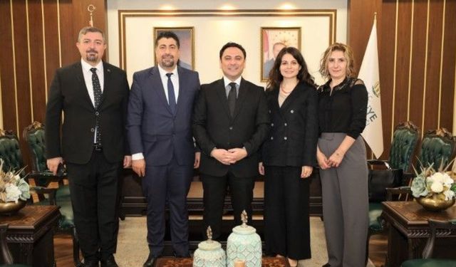 Haliliye Ağız Ve Diş Sağlığı Hastanesi Yönetiminden Kaymakam Şahin’e Ziyaret!