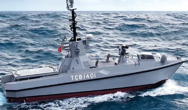 Türk Deniz Kuvvetleri’ne Yeni İnsansız Deniz Aracı: TCB 1401!