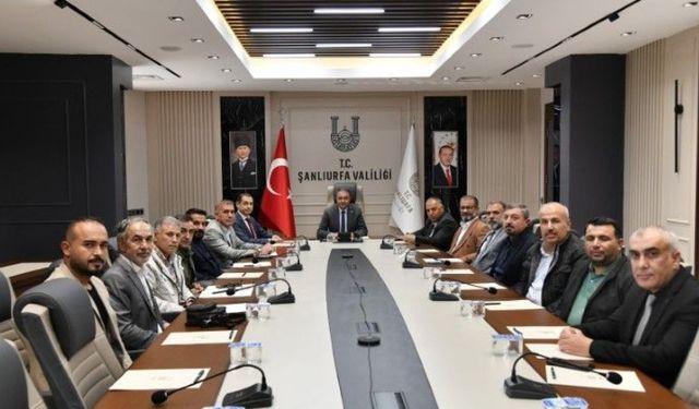 Şanlıurfa Valisi Şıldak Yerel Medya İle Bir Araya Geldi!