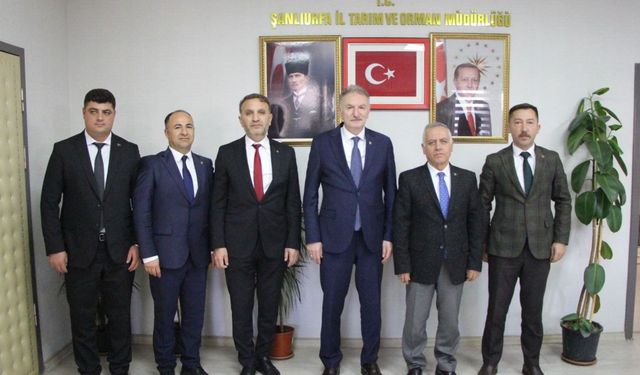 Şanlıurfa’da TMO Genel Müdürü’nden İl Müdürlüğüne Ziyaret!