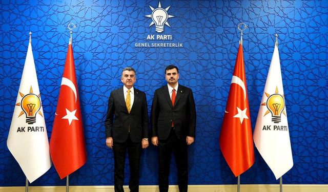 Ak Parti Şanlıurfa İl Başkanı Günbegi’den Eyüp Kadir İnan’a Ziyaret!