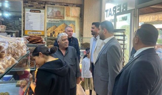 AK Parti Karaköprü Teşkilatından Esnaf Ziyaretleri!