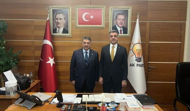 AK Parti Şanlıurfa Başkanı Günbegi’den Ahmet Baha Öğütken’e Ziyaret!