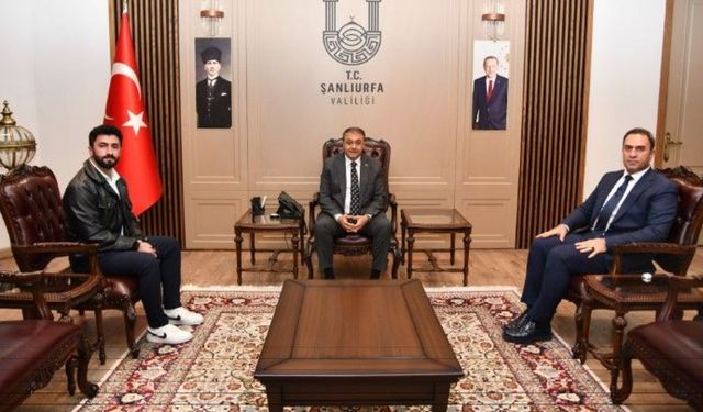 Süleyman Elgün’den Vali Şıldak’a Ziyaret!