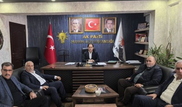 AK Parti Hilvan İlçe Başkanlığı Haftalık Yönetim Kurulu Toplantısını Gerçekleştirdi!