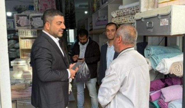Şanlıurfa Karaköprü’de AK Parti İl Başkanı Orhan Çelik Esnaf Ziyaretinde Bulundu!
