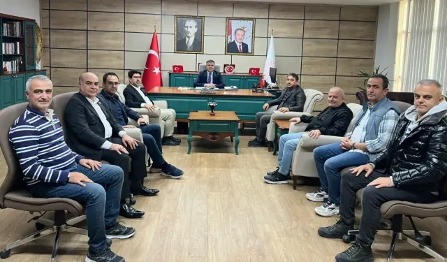 Memur-Sen ve Eğitim-Bir-Sen’den Şanlıurfa İl Milli Eğitim Müdürü Sultanoğlu’na Ziyaret