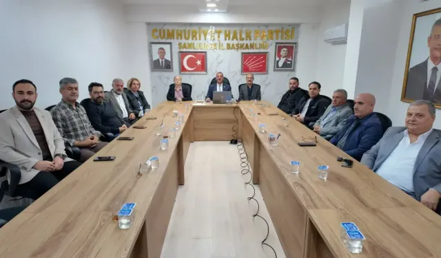 CHP Şanlıurfa İl Başkanlığı Eğitim Toplantısı Düzenledi