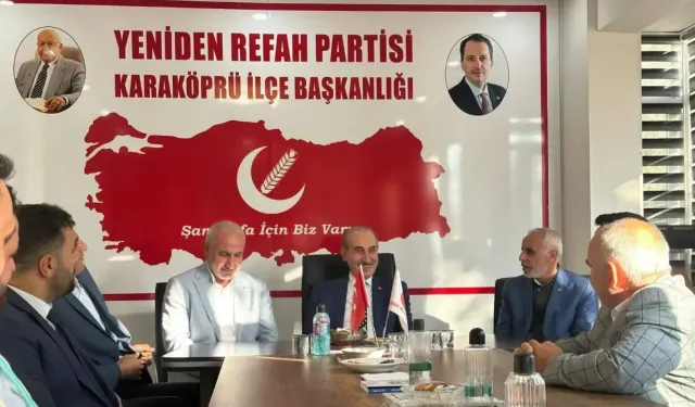 Mehmet Yalçınkaya’dan Haliliye ve Karaköprü İlçe Başkanlığına Ziyaret