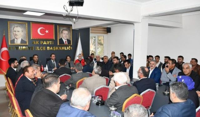AK Parti Eyyübiye Teşkilatı Danışma Meclisinde Bir Araya Geldi!
